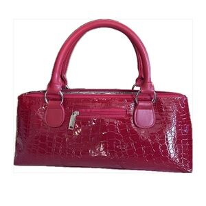 PRIMEWARE Insulated Wine Purse NWOT Crocodile Embossed Includes FREE GIFT